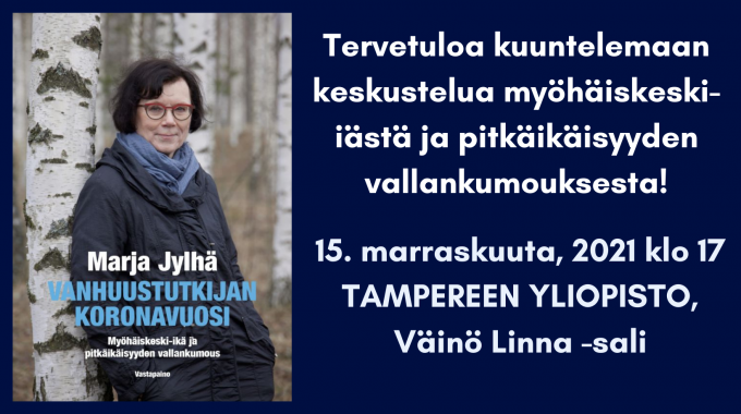 Tervetuloa Kuuntelemaan Keskustelua Myöhäiskeski-iästä Ja Pitkäikäisyyden Vallankumouksesta!